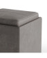 Rockwood Contemporary Square Cube Storage Ottoman