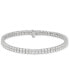 ფოტო #1 პროდუქტის Lab Grown Diamond Tennis Bracelet (5-3/8 ct. t.w.) in 14k White Gold