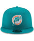 Фото #2 товара Men's Miami Dolphins Throwback 9FIFTY Adjustable Snapback Cap