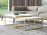 Фото #3 товара Im Set zwei Couchtische Dual Gold