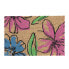Фото #1 товара Kokos Fußmatte mit Blumen-Motiv
