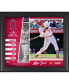 Фото #1 товара Mike Trout Los Angeles Angels Framed 15" x 17" 2016 American League MVP Collage