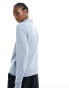 Nike Running Element Dri-Fit half zip mid layer long sleeve jacket in light blue