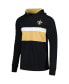 ფოტო #2 პროდუქტის Men's Black New Orleans Saints Morgan Long Sleeve Hoodie T-shirt