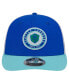 Men's Blue Seattle Sounders FC Throwback Trucker Low Profile 9FIFTY Snapback Hat Синий, OS - фото #4