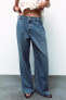 TRF DARTED HIGH-WAIST JEANS