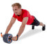 PURE2IMPROVE 2-in-1 Core Training AB Wheel + Kettlebell 3kg