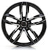 Фото #2 товара Колесный диск литой Avus Racing AF16 black polished 10x21 ET30 - LK5/112 ML66.6