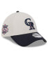 Men's Black Colorado Rockies 2024 Fourth of July 39THIRTY Flex Hat Зеленый, S/M - фото #1