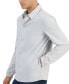 Фото #3 товара Men's Snap-Front Nylon Shirt Jacket