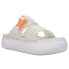 Puma Suede Mayu Pop Platform Womens White Casual Sandals 384433-02