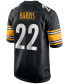 Big Boys Najee Harris Black Pittsburgh Steelers 2021 NFL Draft First Round Pick Game Jersey