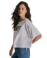 ფოტო #3 პროდუქტის Women's Embellished Logo Short-Sleeve T-Shirt