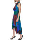 ფოტო #3 პროდუქტის Women's Cowlneck Geo-Print Dress