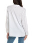 Фото #2 товара Eileen Fisher Mandarin Collar Shirt Women's White M