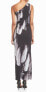 Фото #2 товара Платье Religion 241297 женское одно плечо макси черное/талон размер маленький/10 US