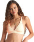 Фото #1 товара Billabong 280912 Women's Standard Under The Sun Hi Tri Bikini Top, Neon Peach, S