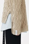 Фото #2 товара Oversized Cable-knit Sweater