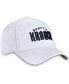 Фото #4 товара Men's White Seattle Kraken Wordmark Flex Hat