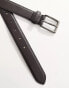 River Island belt in dark brown