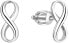 Silver earrings infinity AGUP1424S