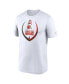 ფოტო #3 პროდუქტის Men's White Cleveland Browns Icon Legend Performance T-shirt