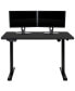 Electric Height Adjustable Standing Desk - 48" Wide X 24" Deep