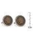 Фото #2 товара Запонки American Coin Treasures с монетами Indian Head Penny 1800-х годов в ободе из веревки