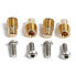 Фото #1 товара PIKE N BASS 4 Inserts Brass Watertight M6 + Screw Backrest