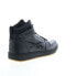 Фото #8 товара Reebok Resonator Mid Strap Mens Black Leather Lifestyle Sneakers Shoes