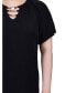 ფოტო #7 პროდუქტის Raglan Sleeve Top with Chain Details