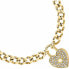 Romantic gold plated bracelet with Abbraccio SABG29 crystals