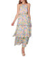 Фото #1 товара Women's Florescence Floral Print Halter Maxi Dress