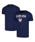Фото #1 товара Men's Navy Team USA Shield T-shirt