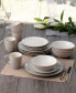 Colorwave Coupe 16-Pc. Dinnerware Set, Service for 4