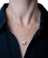 ფოტო #2 პროდუქტის Diamond Love Knot 20" Pendant Necklace (1/2 ct. t.w.) in 14k Gold, Created for Macy's