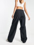 Cotton On toggle trousers in black