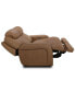 Фото #6 товара CLOSEOUT! Daventry 84" 2-Pc. Leather Sectional Sofa With 2 Power Recliners, Power Headrests And USB Power Outlet