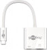 Stacja/replikator Goobay USB-C - HDMI + USB-C Biały (62110)