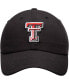 Фото #3 товара Men's Black Texas Tech Red Raiders Primary Logo Staple Adjustable Hat