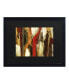 Фото #1 товара Абстрактная картина Trademark Global Masters Fine Art Abstract IX в раме с паспарту - 15" x 20"