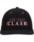 Men's Black San Jose Clash LOFI Pro Snapback Hat