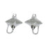 Фото #2 товара DIVE SILVER Small Manta Ray Post Earring