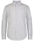 Фото #3 товара Big Boys Long Sleeve Stretch CK Glyph Print Dress Shirt