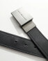 Фото #4 товара Tommy Hilfiger plaque buckle 35mm belt in black