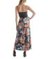 Фото #2 товара Women's Elastic Waist Long Maxi Skirt