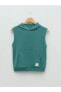 Фото #1 товара Kapüşonlu Kolsuz Basic Erkek Çocuk Sweatshirt