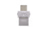 Фото #12 товара Kingston DataTraveler microDuo 3C 128GB - 128 GB - USB Type-A / USB Type-C - 3.2 Gen 1 (3.1 Gen 1) - 100 MB/s - Cap - Silver