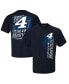 Men's Navy Kevin Harvick Name and Number T-shirt Синий, M - фото #2