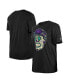 Men's and Women's Black Sacramento Kings Sugar Skull T-Shirt